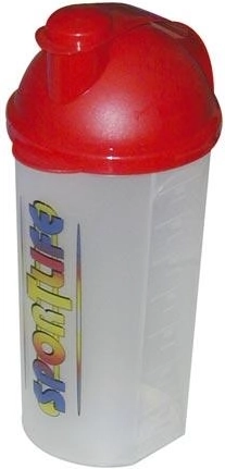 Shaker für Getränke 700 ml mit Deckel, Farb-Mix
