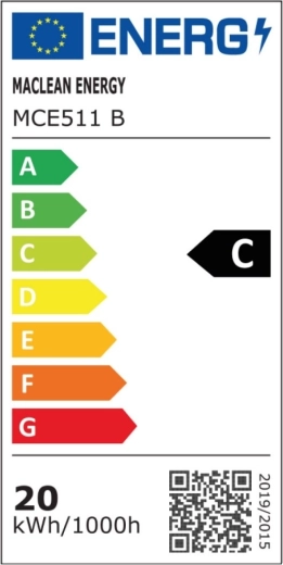 Classe énergétique C (étiquette UE)