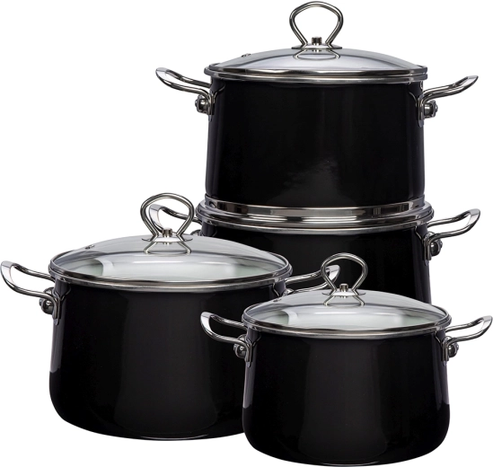 Practical 8-piece set for everyday home cooking