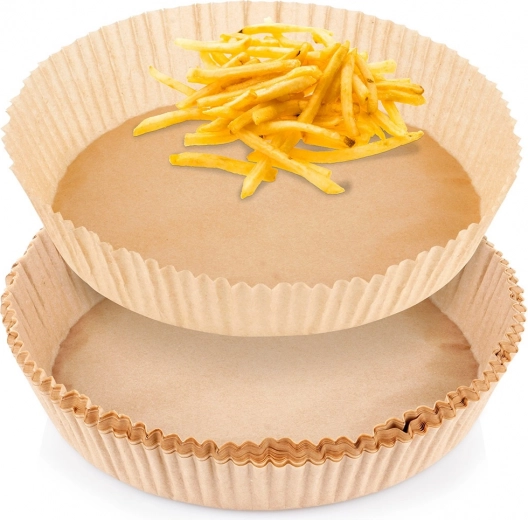 Paper round air fryer liners 20 cm, 50 pcs