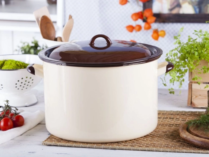 Durable enamel for hygiene and long service life