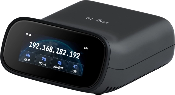 GL.iNet Comet Pro externe KVM-switch op afstand