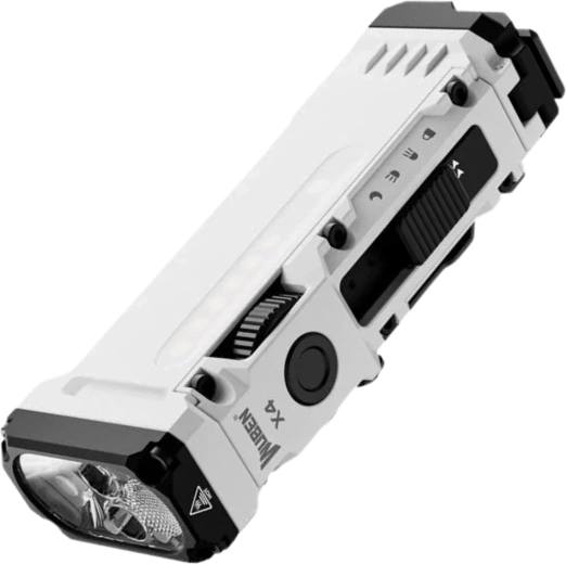 Wuben X4 white pocket flashlight 1500 lm