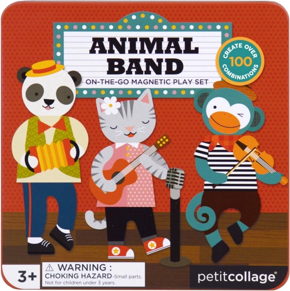 petit collage magnetisch boekje dieren