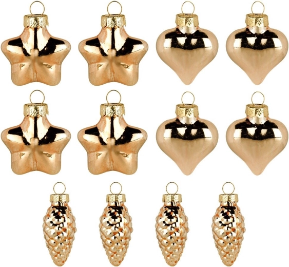 Komplettes Set mit 12 Stk. für leichtes Abstimmen der Deko