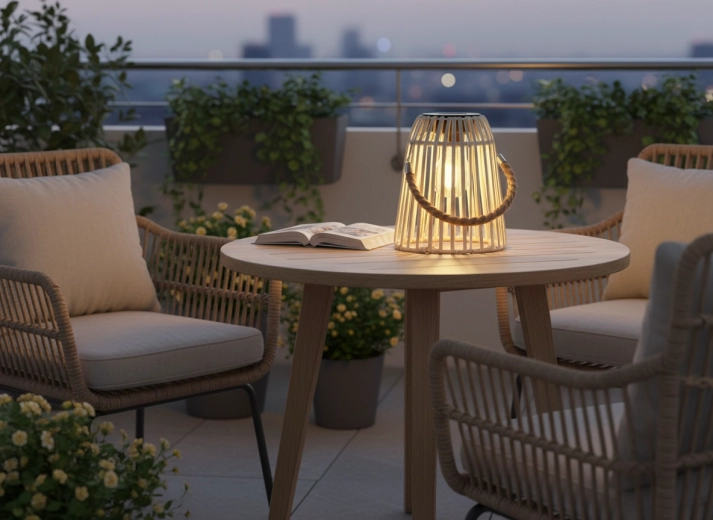 Warm ambient light for comfort