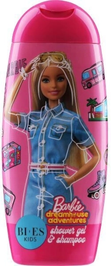 Barbie Dreamhouse douchegel en shampoo 2-in-1 voor kinderen 250 ml