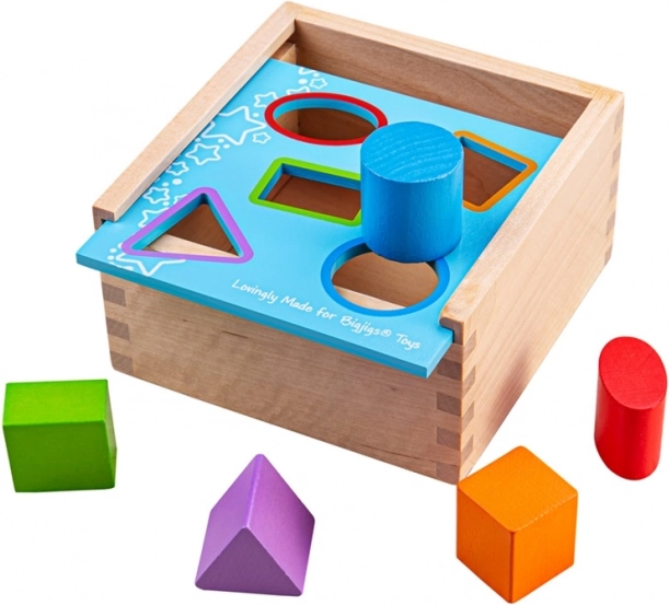 Shape Sorting Box by Bigjigs Toys