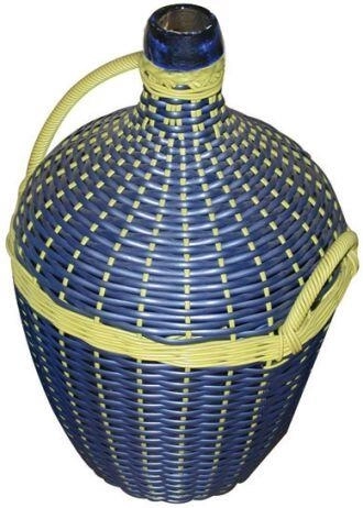 Woven demijohn 25 l – mixed colors
