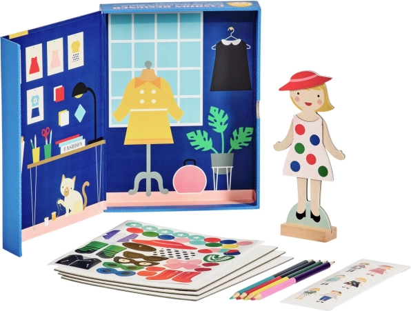 Petit Collage Magnetic Dress-Up for Children