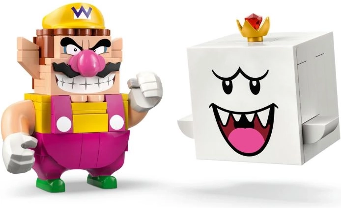Iconic Wario and King Boo characters