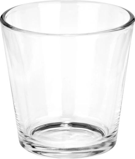 Robustes Glas und stabile Basis