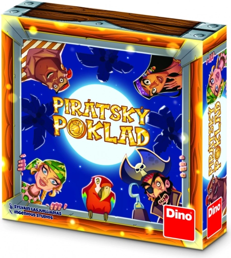 Dino Pirate Treasure – a quick observation and memory game for kids