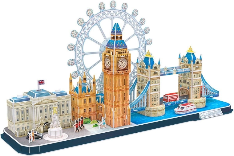 Iconisch panorama van Londen