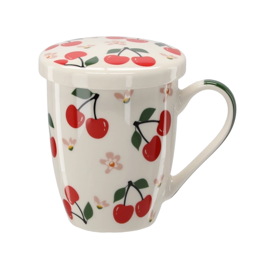 Fresh fruit motifs for joy in every cup