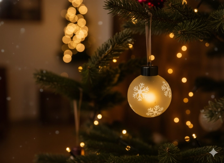 Warm LED light for a cozy atmosphere