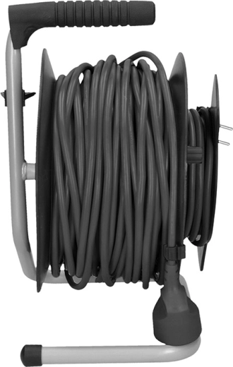 50 m kabel op een praktische haspel