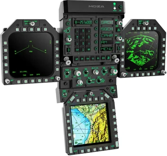 Modulaire set luchtvaartpanelen MOZA Racing FMP18