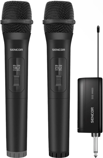 Sencor SSS WM20 draadloze microfoons met ontvanger