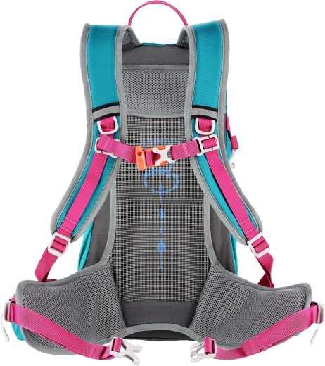 Air Speed System: cool back even under effort