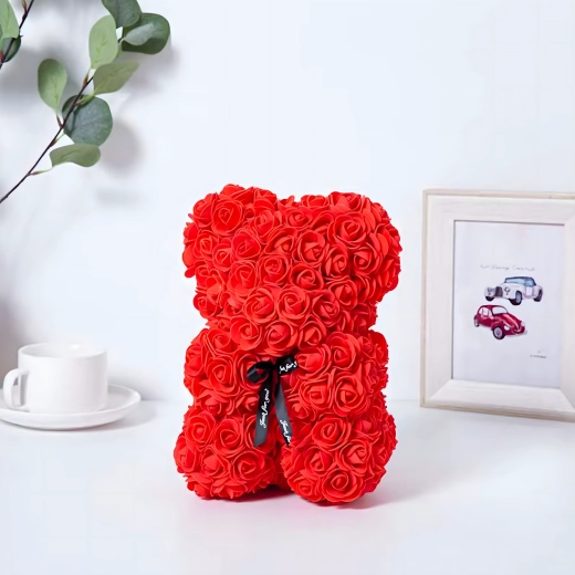 Handgelegte Rosen aus strapazierfähigem Schaum