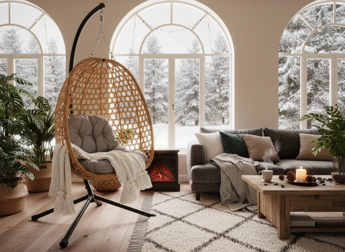 Natürliche Rattan-Optik für Garten und Wohnzimmer