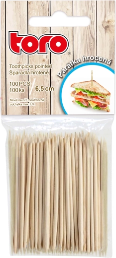 Zahnstocher aus Lindenholz 100 Stk.