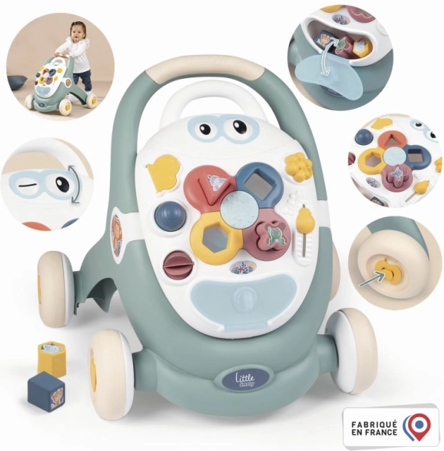 Trotteur Little Smoby 3 en 1