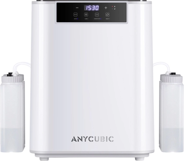 Dual washing: spray + immersion for perfectly clean details