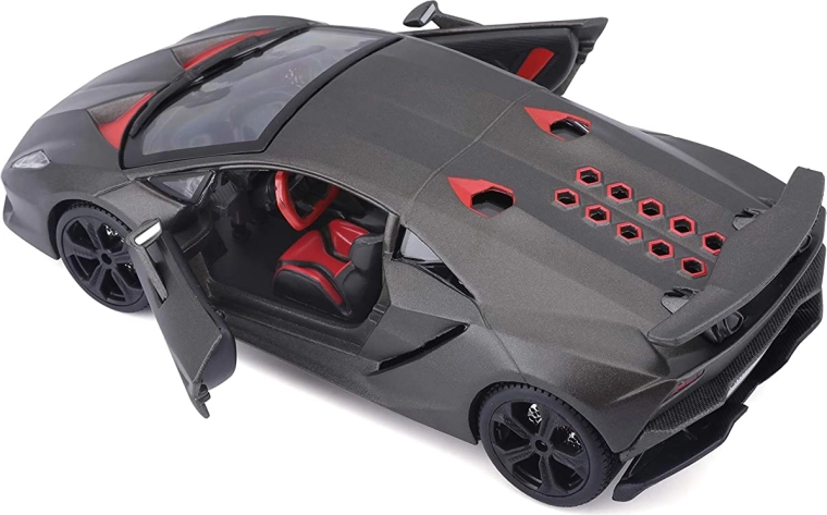 Scissor doors and detailed interior