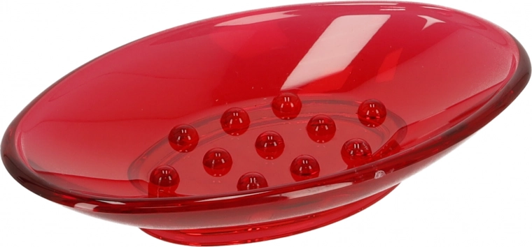 Dry soap thanks to drainage bumps