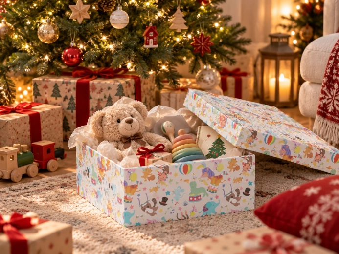Espace pour les cadeaux volumineux
