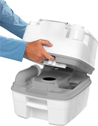 Compatibel met cassette- en draagbare toiletten