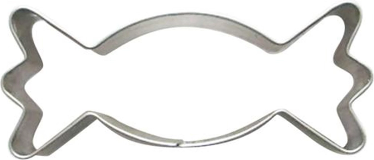 RVS koekjesuitsteker snoepje 5–6 cm