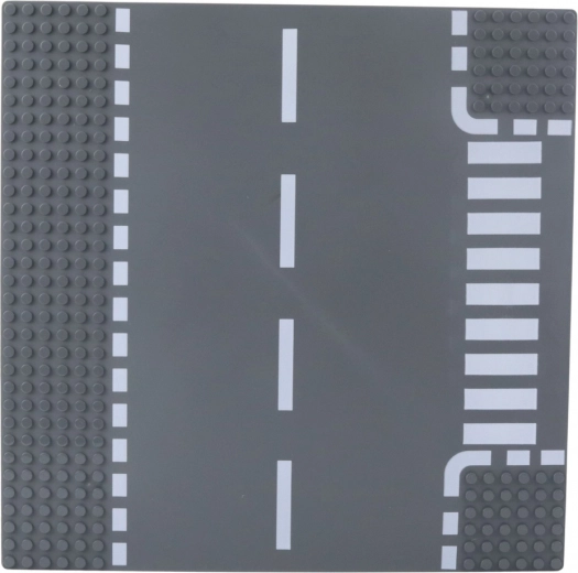 Bouwplaat weg met zebrapad 26 × 26 cm