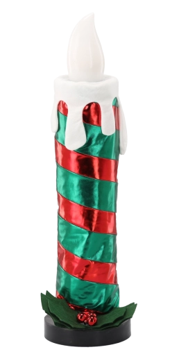 Traditional green and red design