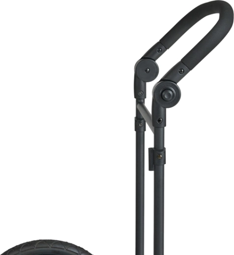 Ergonomischer Griff und verstellbarer Rahmen