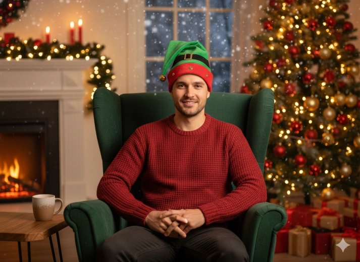 Authentic elf look with buckle