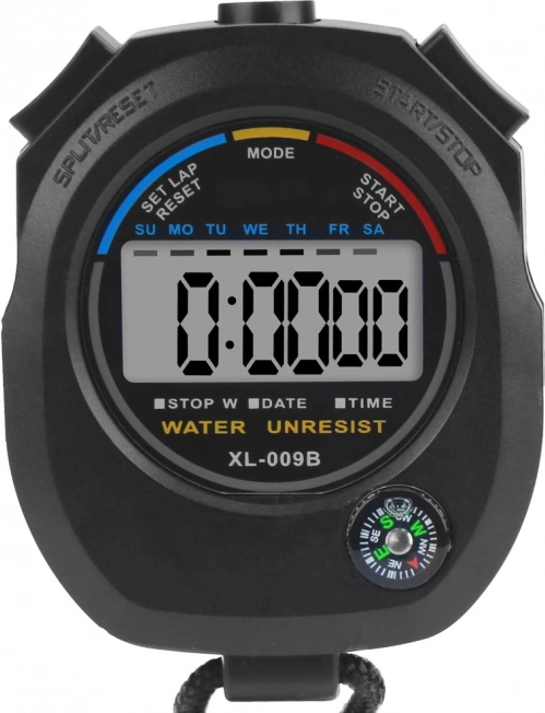digitale stopwatch met timer en kompas