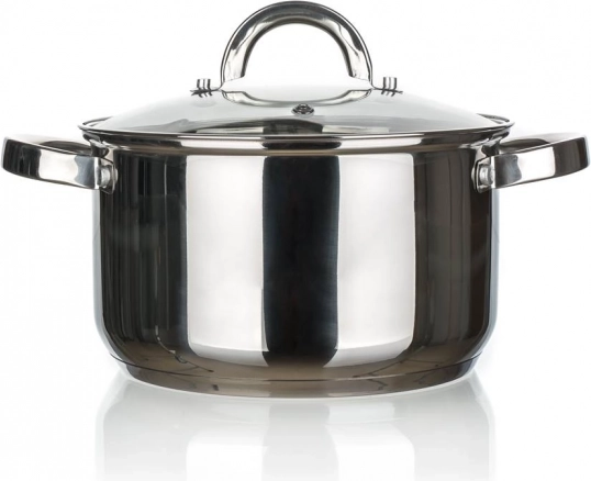 Robuster Edelstahl und glänzendes Design