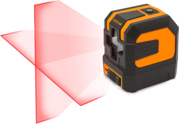 Lignes laser rouges précises