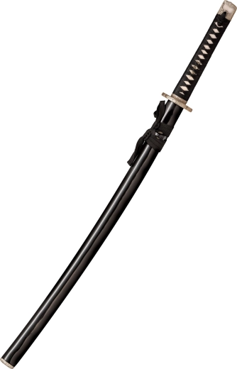 Elegant lacquered wooden saya