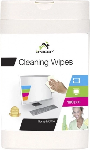Lingettes nettoyantes humides pour LCD et TFT – 100 mini