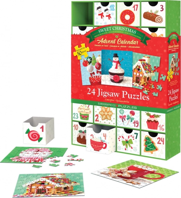 Eurographics puzzle advent calendar – Sweets