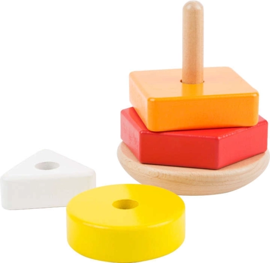 Pyramide à empiler pour les petits constructeurs