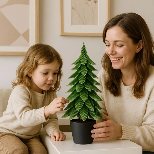 Stabiler Blumentopf und wartungsfreier Betrieb