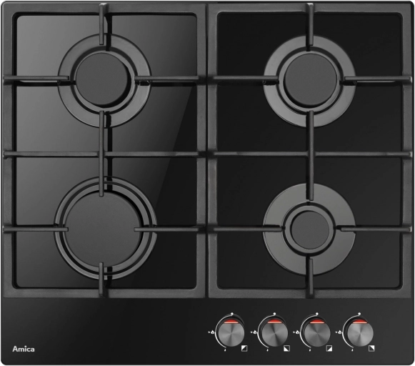 Table de cuisson gaz sur verre
