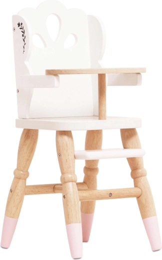 Le Toy Van houten eetstoel voor poppen in vintage stijl