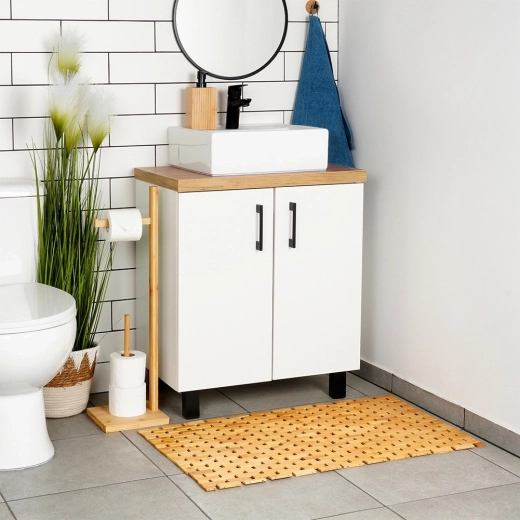 Naturbambus, der hält