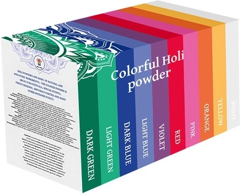 10 Farben in einer Packung